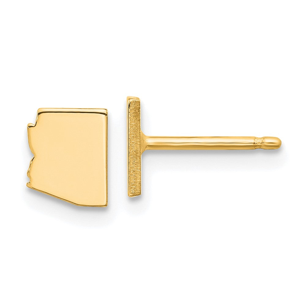 14KY Arizona State Earrings