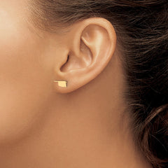 14KY Oklahoma State Earrings