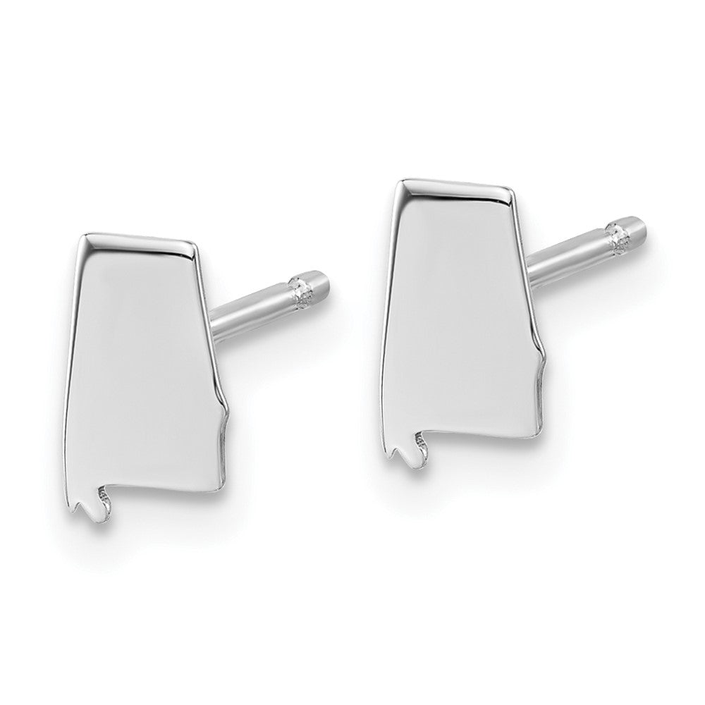 14KW Alabama State Earrings