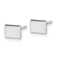 14KW Colorado State Earrings