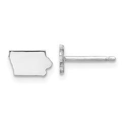 14KW Iowa State Earrings