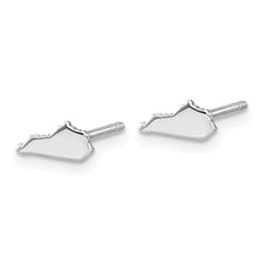 14KW Kentucky State Earrings