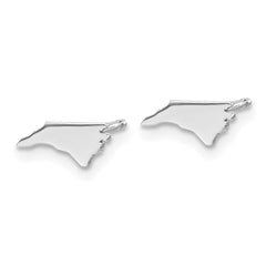 14KW North Carolina State Earrings