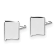 14KW New Mexico State Earrings