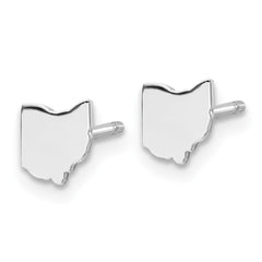 14KW Ohio State Earrings