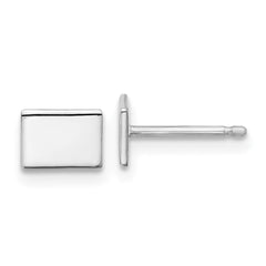 14KW Wyoming State Earrings