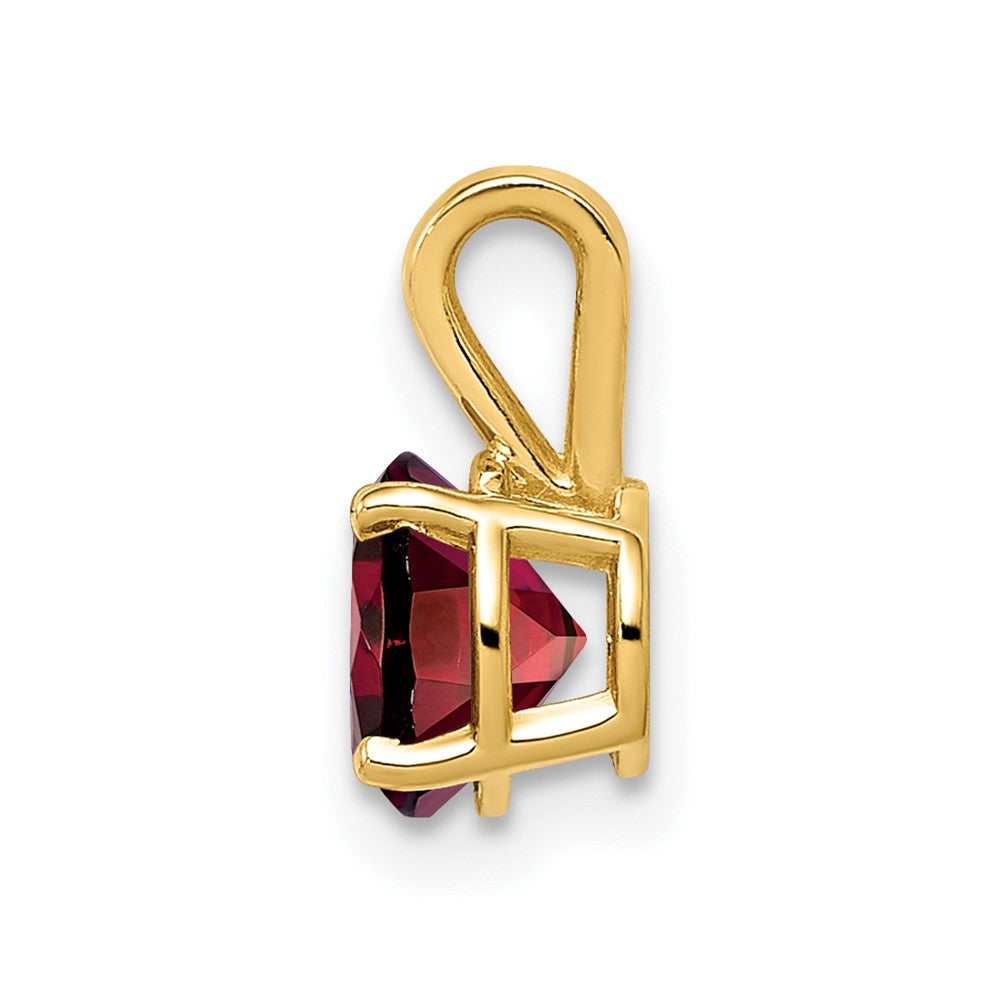 14k Garnet pendant