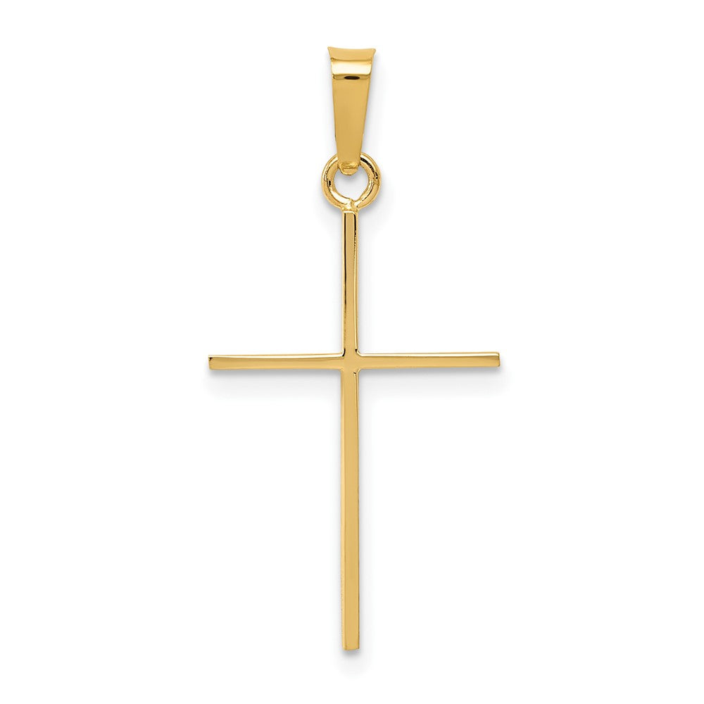 14k Cross Pendant - 18