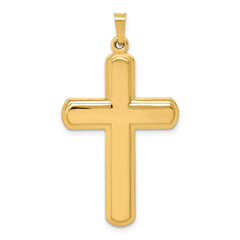14k Polished Latin Cross Pendant - 3