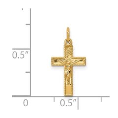 14k INRI Crucifix Charm - 3