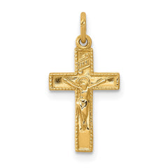 14k INRI Crucifix Charm - 3