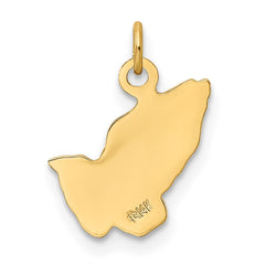 14k Praying Hands Charm - 4