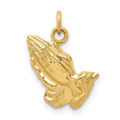14k Praying Hands Charm - 4