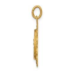 14k Our Lady of Perpetual Help Medal Charm - 2