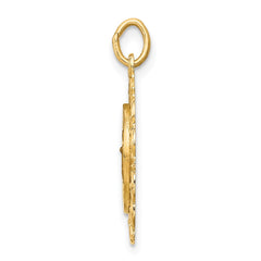 14k Infant of Prague Medal Charm - 3