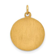 14k Infant of Prague Medal Charm - 4