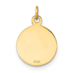 14k Confirmation Charm - 2