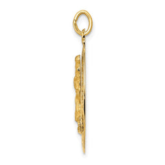 14k Saint Christopher Medal Pendant - 5