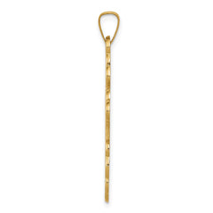 14k Eastern Orthodox Cross Pendant - 3