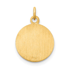 14k Saint Mark Medal Charm