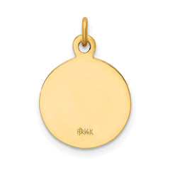 14k Saint Paul Medal Charm - 2