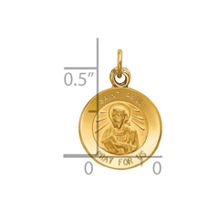 14k Saint Paul Medal Charm - 2