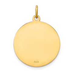 14k Infant of Prague Medal Charm - 2