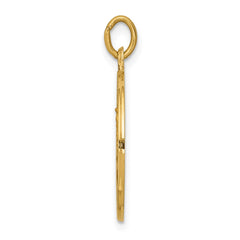 14k Our Lady of Mt. Carmel Medal Charm - 2