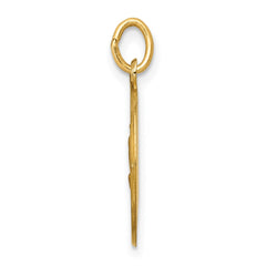 14k Our Lady of Fatima Medal Charm - 2
