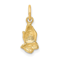 14k Praying Hands Charm - 3