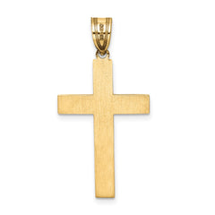 14K Laser Designed Cross - 3