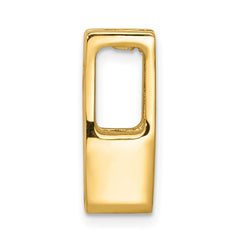 14k Complete A 5.25mm Diamond Slide Fits up to 6mm Regular/Fancy/Reversible Omega