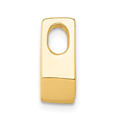 14k Complete VS 4.5mm Diamond Slide Fits up to 2mm Regular/3mm Fancy or Reversible Omega - 2