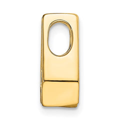14k Holds 4.5mm Stone Slide Mounting Fits up to 2mm Regular/3mm Fancy or Reversible Omega - 2