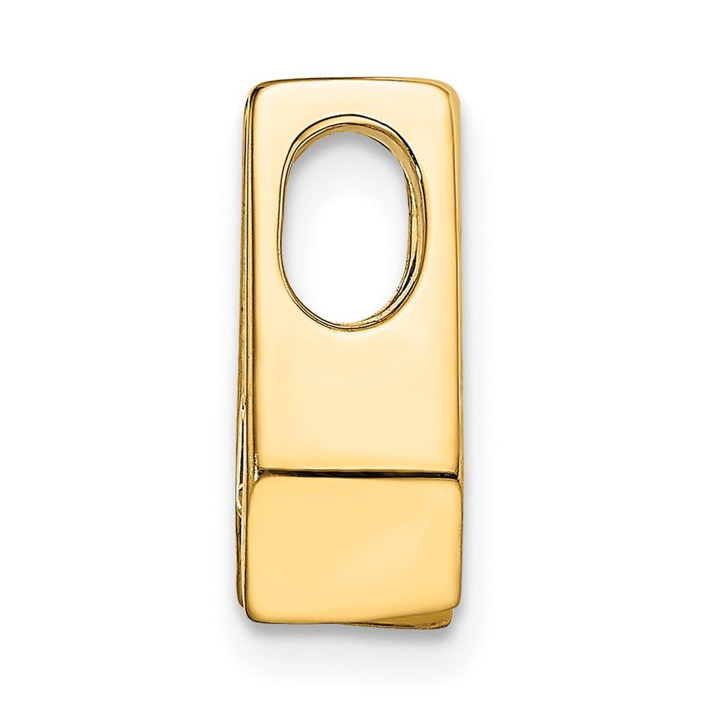14k Complete A 4.5mm Diamond Slide Fits up to 2mm Regular/3mm Fancy or Reversible Omega - 2