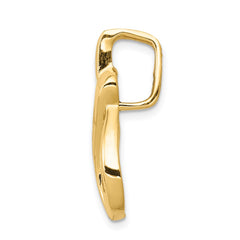 14k Peg-set VS Diamond Semi-Mount Slide Fits up to 6mm Regular/8mm Fancy or Reversible Omega