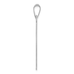 Sterling Silver Rhodium-plated Medical Jewelry Pendant - 10