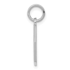 Sterling Silver Rhodium-plated Medical Jewelry Pendant - 11