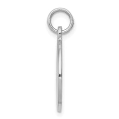 Sterling Silver Rhodium-plated Medical Jewelry Pendant - 8