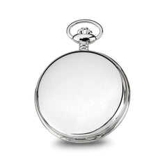 Charles Hubert Chrome-finish White Dial Pocket Watch - 7