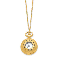 Ladies Charles Hubert Gold-finish Brass Pendant Watch