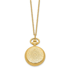 Ladies Charles Hubert Gold-finish Brass Pendant Watch
