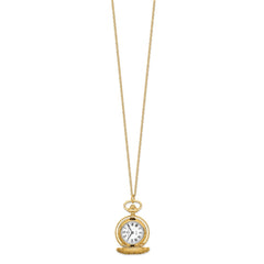 Ladies Charles Hubert Gold-finish Brass Pendant Watch