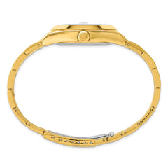 Charles-Hubert Yellow IP-plated Stainless Steel Champagne Dial with Date Watch