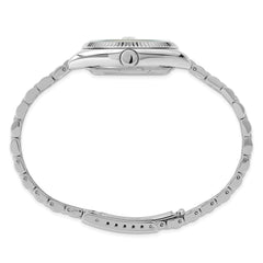 Mens Charles Hubert Stainless Steel Black Dial Watch - 7