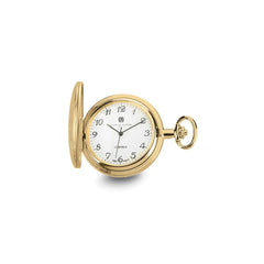 Charles Hubert Gold-finish Brass White Dial Pocket Watch - 2