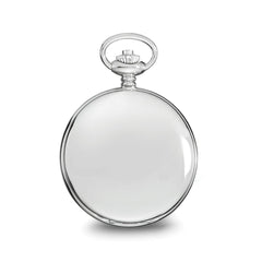 Charles Hubert Chrome-finish White Dial Pocket Watch - 5