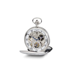 Charles Hubert Open Heart Dial 53mm Case Pocket Watch