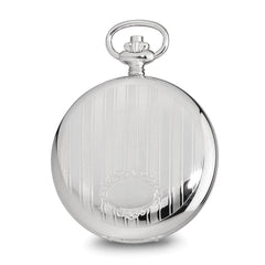 Charles Hubert White Skeleton Dial 53mm Pocket Watch