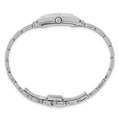 Ladies Charles Hubert Solid Stainless Steel White Dial 20x25mm Watch